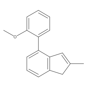 4-(2-Methoxyphenyl)-2-methyl-1H-indene结构式