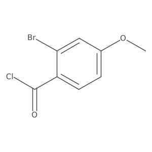 2-Bromo-4-methoxybenzoyl chloride结构式