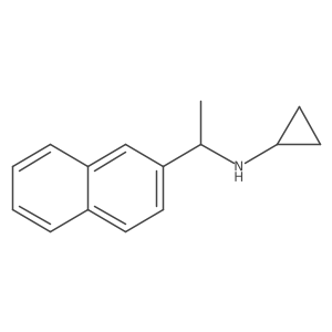 N-[1-(Naphthalen-2-YL)ethyl]cyclopropanamine Structure