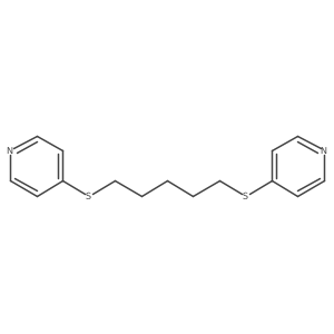 1,5-Bis(pyridin-4-ylthio)pentane结构式