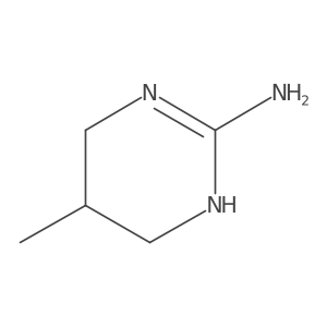 5-Methyl-1,4,5,6-tetrahydropyrimidin-2-amine Structure