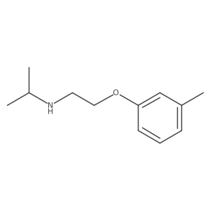 N-[2-(3-Methylphenoxy)ethyl]-2-propanamine Structure