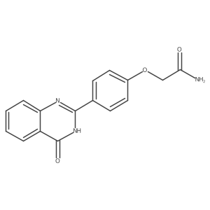 2-(4-(4-Oxo-3,4-dihydroquinazolin-2-yl)phenoxy)acetamide Structure