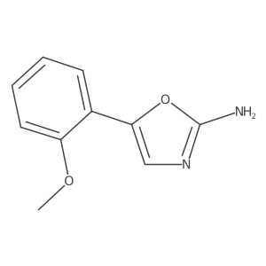 5-(2-Methoxyphenyl)oxazol-2-amine结构式