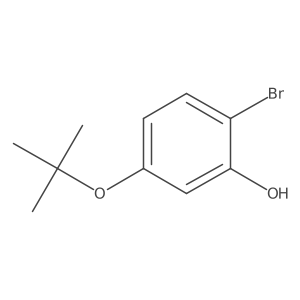 2-Bromo-5-(tert-butoxy)phenol Structure