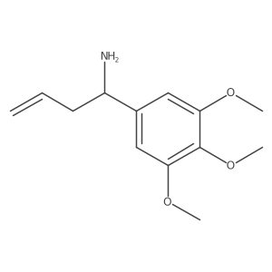 (R)-1-(3,4,5-Trimethoxyphenyl)but-3-en-1-amine Structure