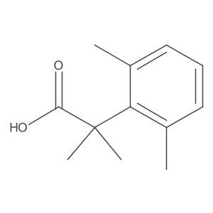 2-(2,6-Dimethylphenyl)-2-methylpropanoic acid结构式