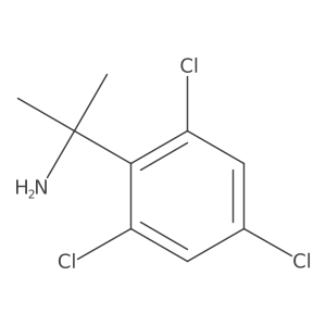 2-(2,4,6-Trichlorophenyl)propan-2-amine结构式