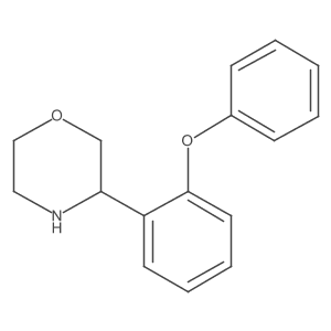 3-(2-Phenoxyphenyl)morpholine结构式