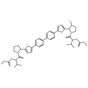 Daclatasvir metabolite 7结构式