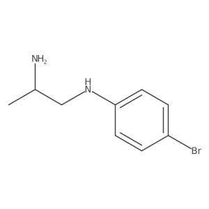 N1-(4-bromophenyl)propane-1,2-diamine Structure