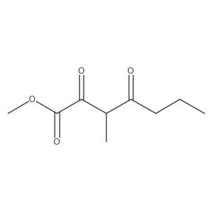 Methyl 3-methyl-2,4-dioxoheptanoate结构式