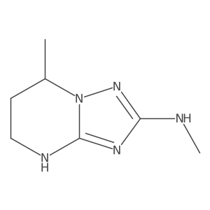 N,7-Dimethyl-4H,5H,6H,7H-[1,2,4]triazolo[1,5-a]pyrimidin-2-amine Structure