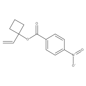 Cyclobutanol, 1-ethenyl-, 1-(4-nitrobenzoate) Structure