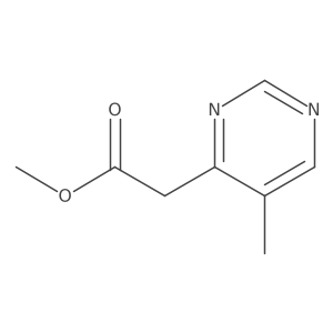 Methyl 5-methylpyrimidine-4-acetate Structure