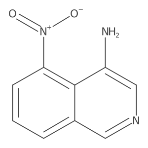 5-Nitroisoquinolin-4-amine Structure