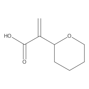 2-(Oxan-2-yl)prop-2-enoic acid Structure