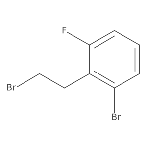 1-Bromo-2-(2-bromoethyl)-3-fluorobenzene Structure