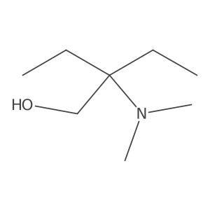 1-Butanol, 2-(dimethylamino)-2-ethyl- Structure