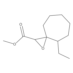 Methyl 4-ethyl-1-oxaspiro[2.6]nonane-2-carboxylate Structure