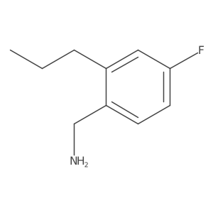 (4-Fluoro-2-propylphenyl)methanamine结构式