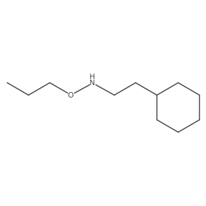 N-Propoxycyclohexaneethanamine Structure