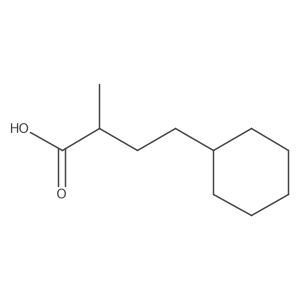 (2S)-4-cyclohexyl-2-methylbutanoic acid Structure