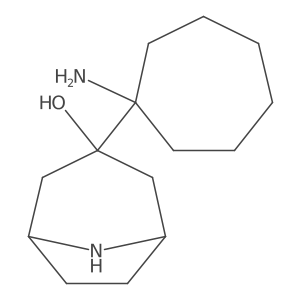 3-(1-Aminocycloheptyl)-8-azabicyclo[3.2.1]octan-3-ol Structure