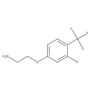 2-[3-Fluoro-4-(trifluoromethyl)phenoxy]ethanamine Structure