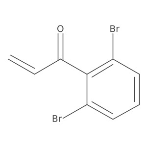 1-(2,6-Dibromophenyl)prop-2-en-1-one结构式