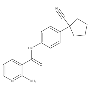 Apatinib metabolite M2结构式