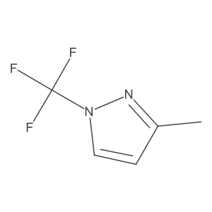 3-methyl-1-(trifluoromethyl)-1H-pyrazole结构式