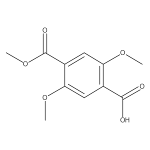 2,5-Dimethoxyterephthalic acid monomethyl ester结构式