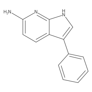 1H-Pyrrolo[2,3-b]pyridin-6-amine, 3-phenyl- Structure