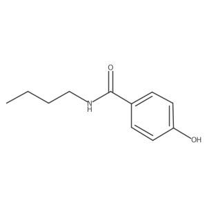 N-butyl-4-hydroxybenzamide结构式