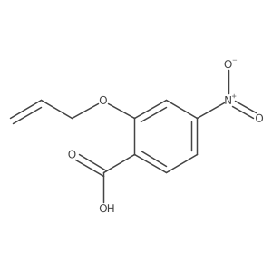 2-Allyloxy-4-nitrobenzoic acid Structure