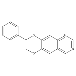 7-(Benzyloxy)-6-methoxyquinazoline Structure