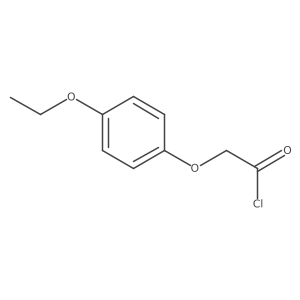 (4-Ethoxyphenoxy)acetyl chloride Structure