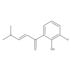 (2E)-3-(Dimethylamino)-1-(3-fluoro-2-hydroxyphenyl)-2-propen-1-one Structure