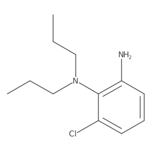 3-Chloro-N~2~,N~2~-dipropyl-1,2-benzenediamine结构式