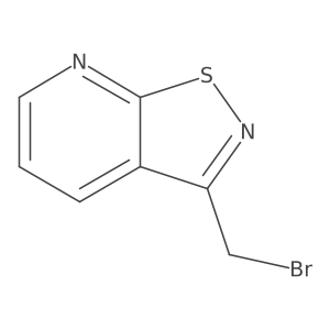 3-(Bromomethyl)isothiazolo[5,4-b]pyridine Structure