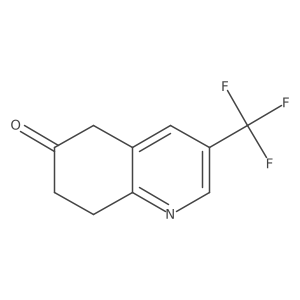 3-(Trifluoromethyl)-7,8-dihydroquinolin-6(5H)-one Structure