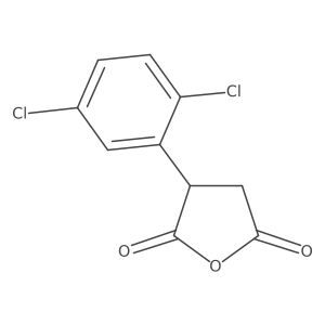3-(2,5-Dichlorophenyl)oxolane-2,5-dione Structure