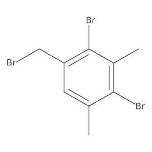 2,4-Dibromo-1-(bromomethyl)-3,5-dimethylbenzene结构式
