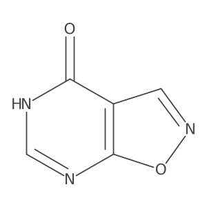 Isoxazolo[5,4-d]pyrimidin-4(5h)-one Structure