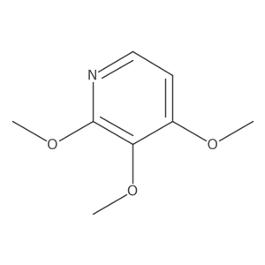 2,3,4-Trimethoxypyridine Structure