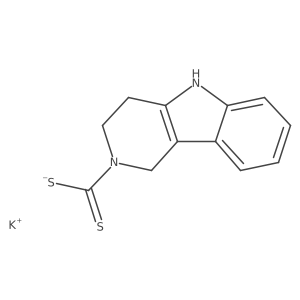 potassium 3,4-dihydro-1H-pyrido[4,3-b]indole-2(5H)-carbodithioate Structure