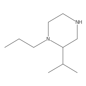 2-(Propan-2-yl)-1-propylpiperazine Structure