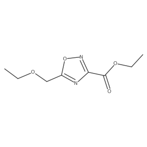 Ethyl 5-(ethoxymethyl)-1,2,4-oxadiazole-3-carboxylate Structure