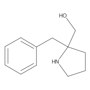 (2-Benzylpyrrolidin-2-yl)methanol结构式